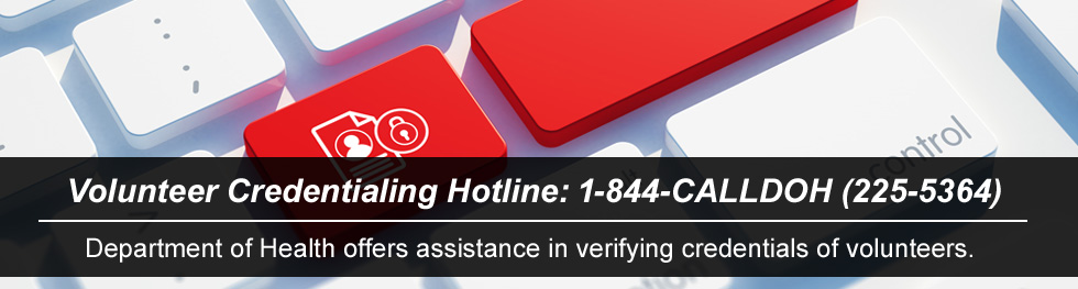 Credential Verification Hotline Banner